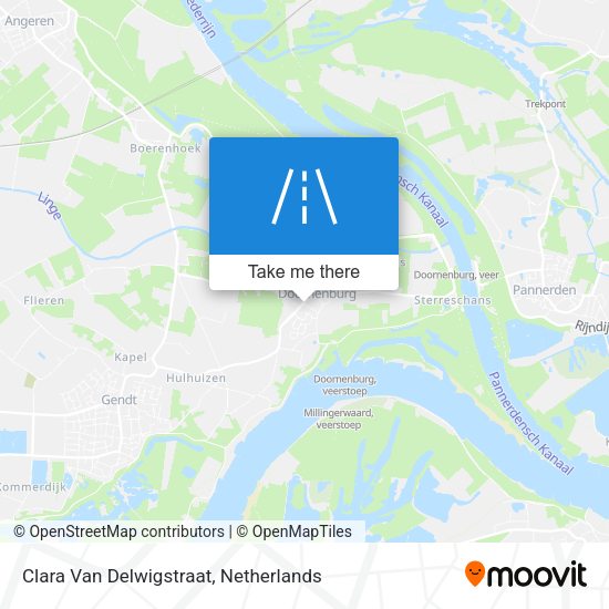 Clara Van Delwigstraat map