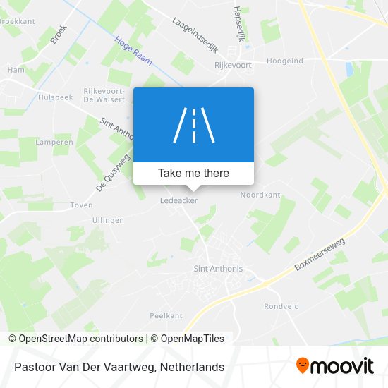 Pastoor Van Der Vaartweg map