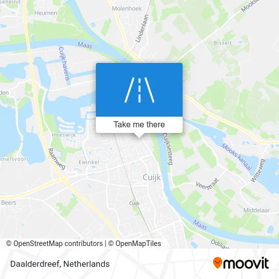 Daalderdreef map