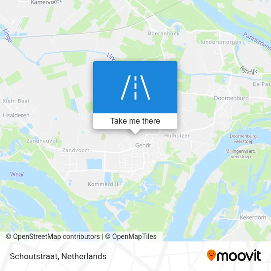 Schoutstraat map