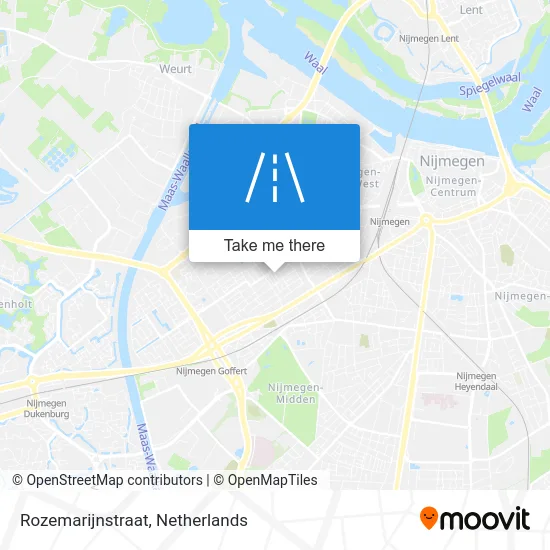 Rozemarijnstraat Karte