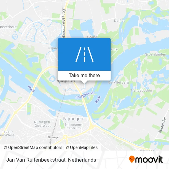Jan Van Ruitenbeekstraat map