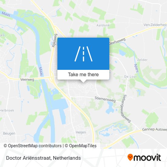 Doctor Ariënsstraat map