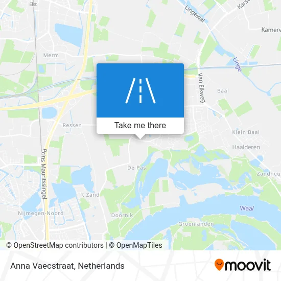 Anna Vaecstraat map