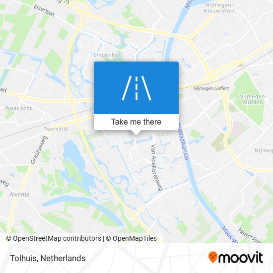 Tolhuis map