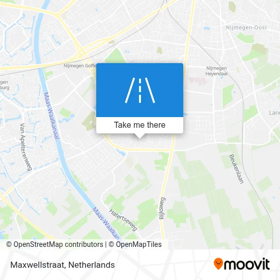 Maxwellstraat map