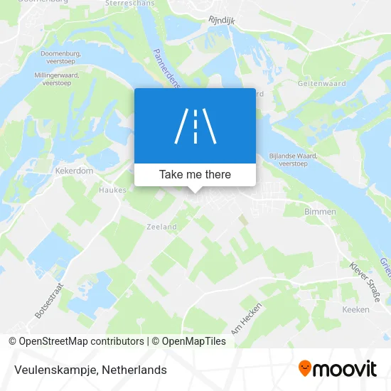 Veulenskampje Karte