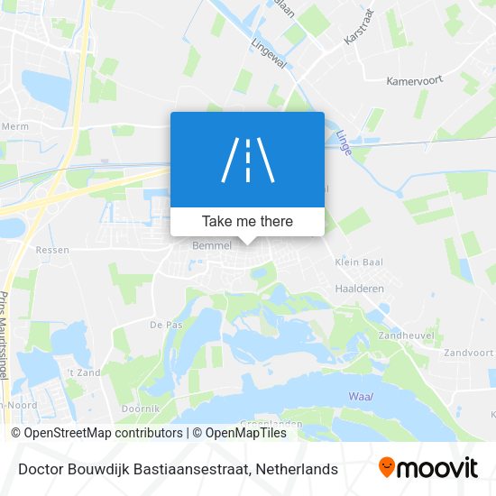 Doctor Bouwdijk Bastiaansestraat map