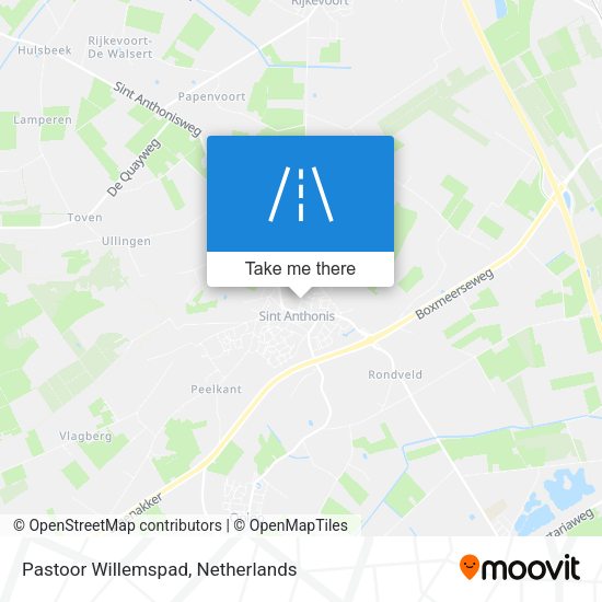 Pastoor Willemspad map