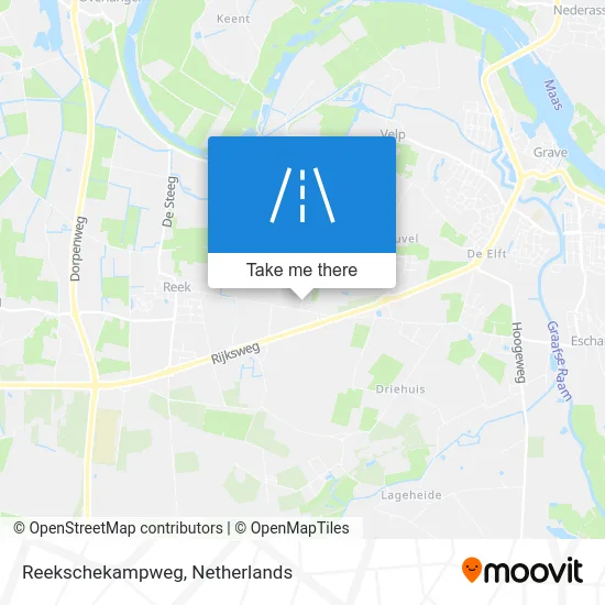 Reekschekampweg Karte