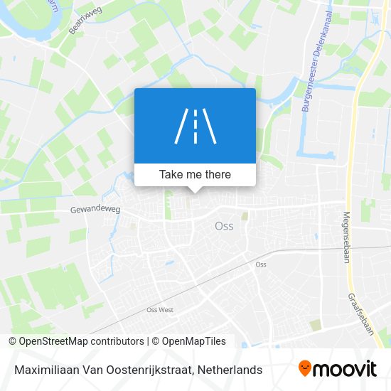 Maximiliaan Van Oostenrijkstraat map