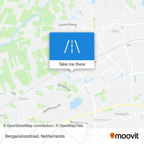 Bergansiusstraat map