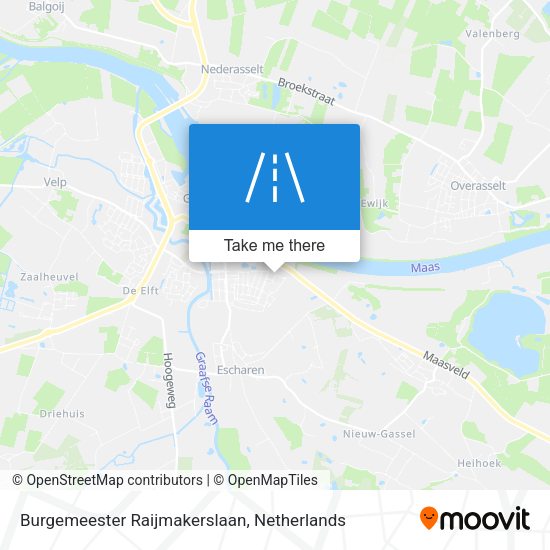 Burgemeester Raijmakerslaan map