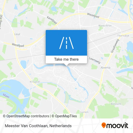 Meester Van Coothlaan map