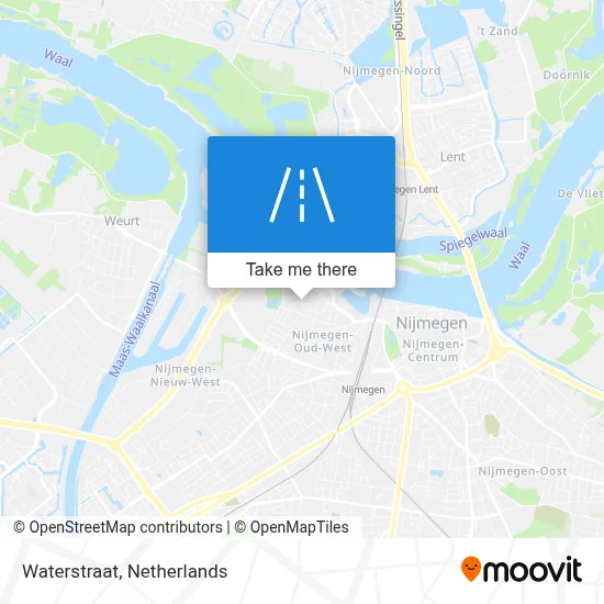 Waterstraat Karte