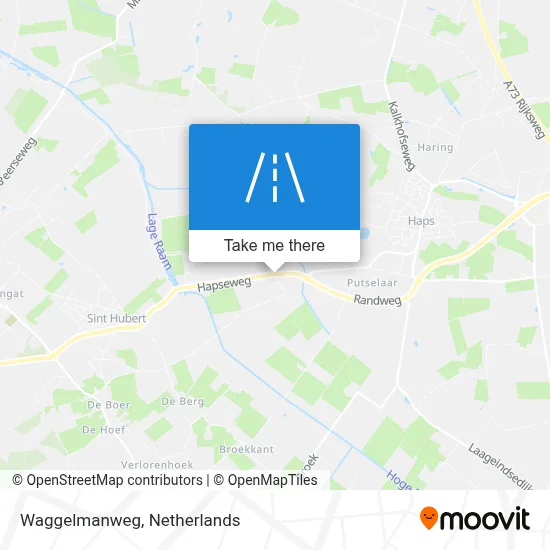 Waggelmanweg map