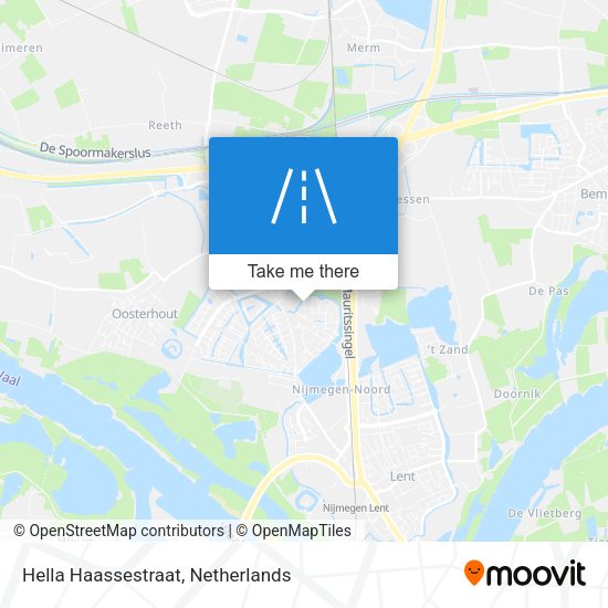 Hella Haassestraat map