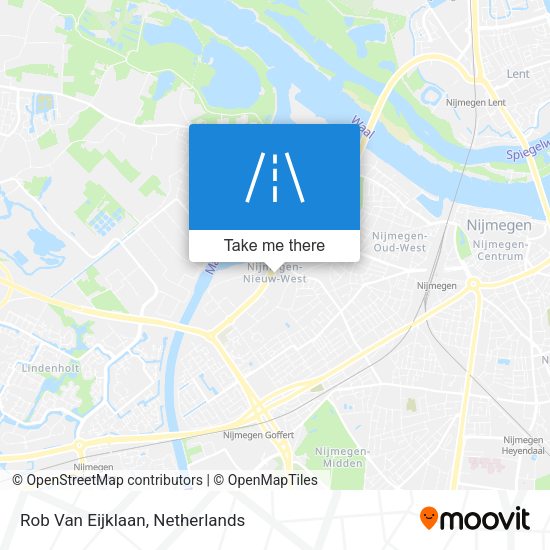 Rob Van Eijklaan map