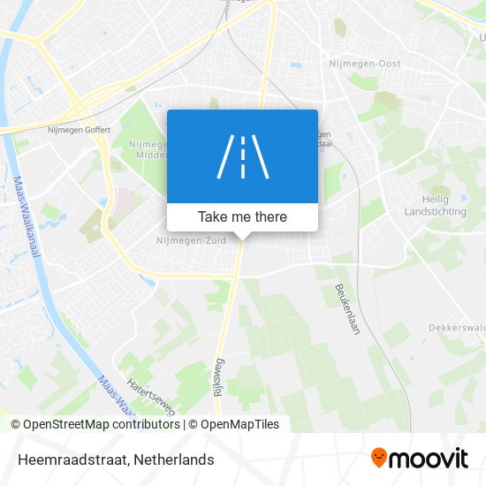 Heemraadstraat map