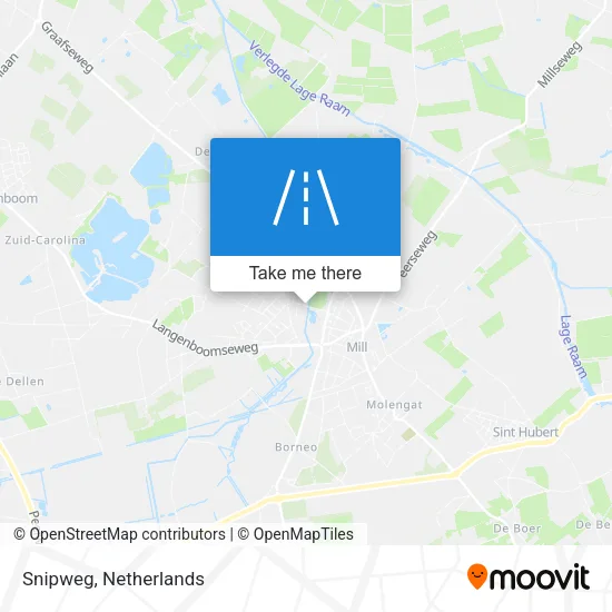 Snipweg map