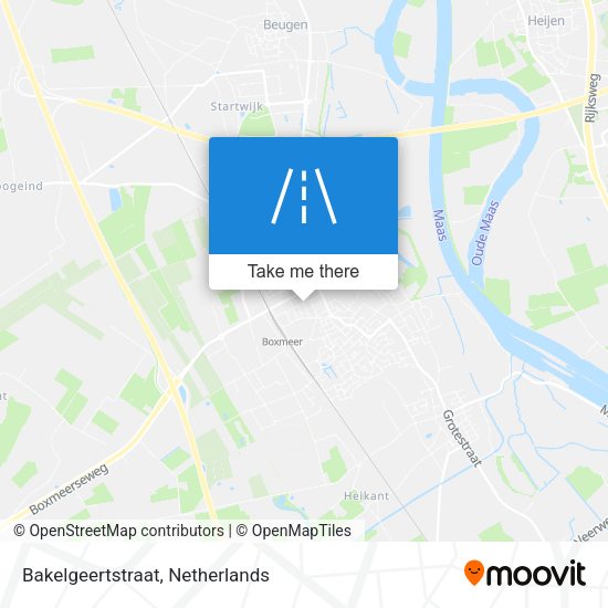 Bakelgeertstraat map