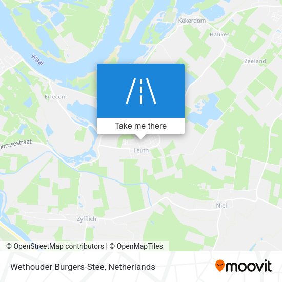 Wethouder Burgers-Stee map