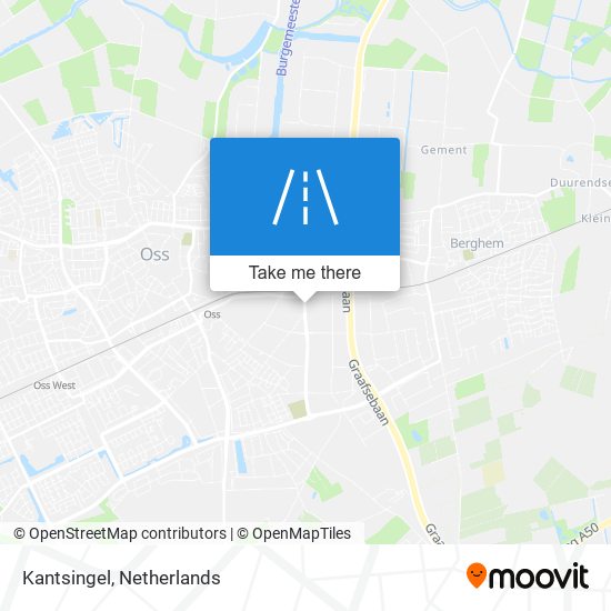 Kantsingel Karte