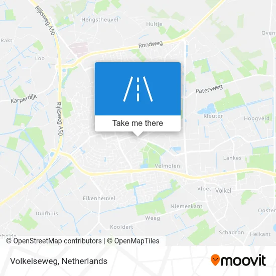 Volkelseweg Karte