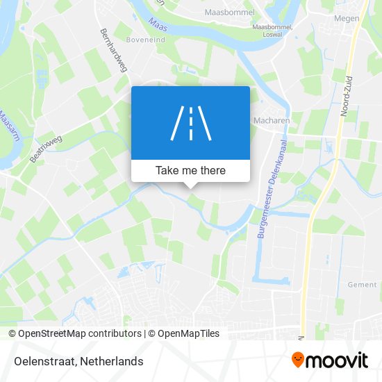 Oelenstraat Karte