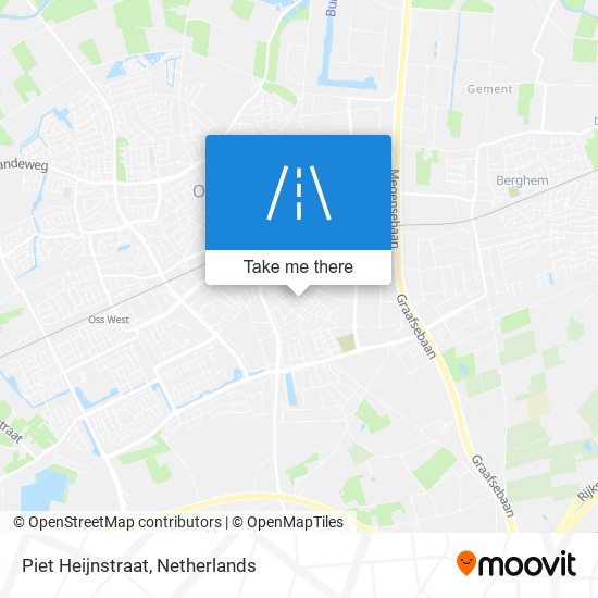 Piet Heijnstraat Karte