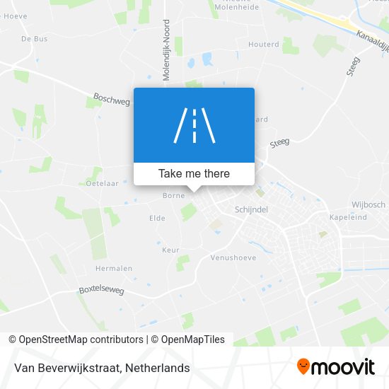 Van Beverwijkstraat map