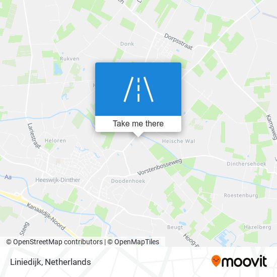 Liniedijk map