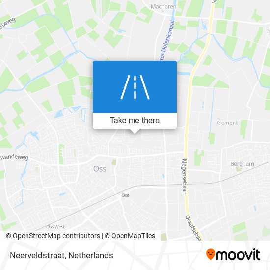 Neerveldstraat map