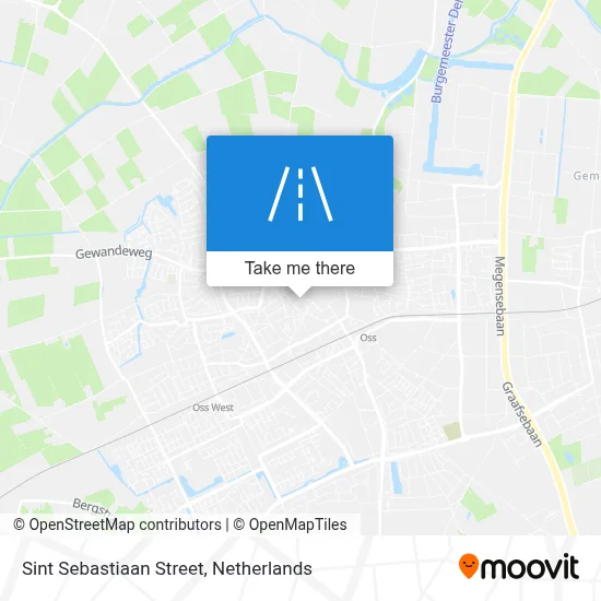 Sint Sebastiaanstraat map
