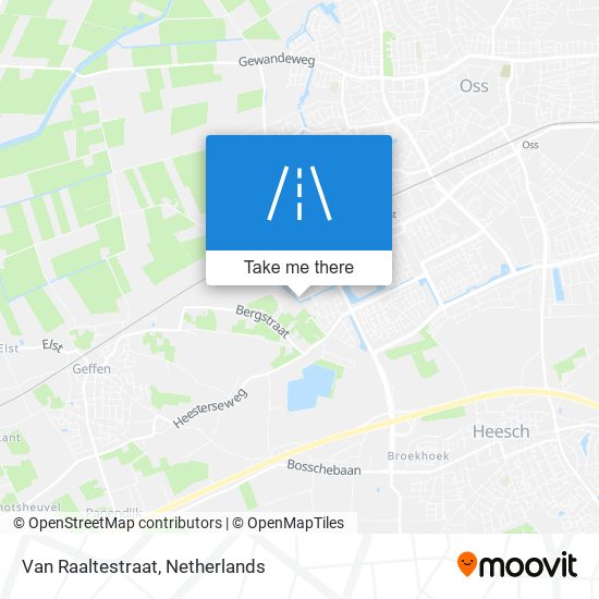 Van Raaltestraat map