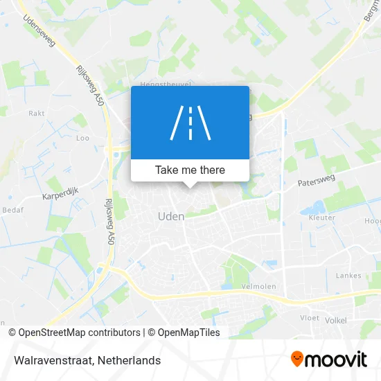 Walravenstraat map
