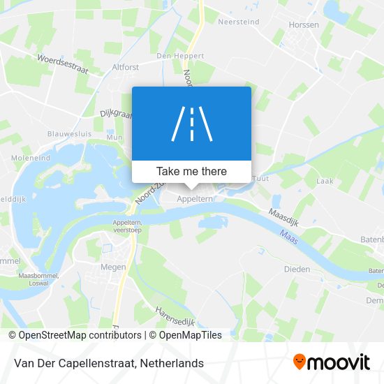 Van Der Capellenstraat map