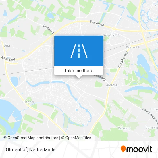 Olmenhof map
