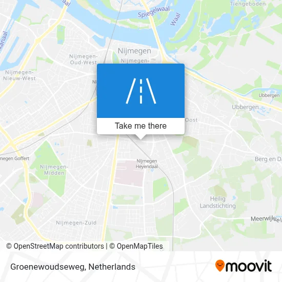 Groenewoudseweg map
