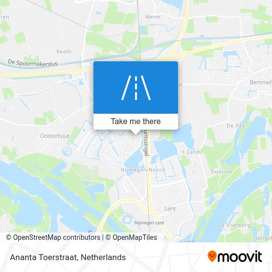 Ananta Toerstraat map