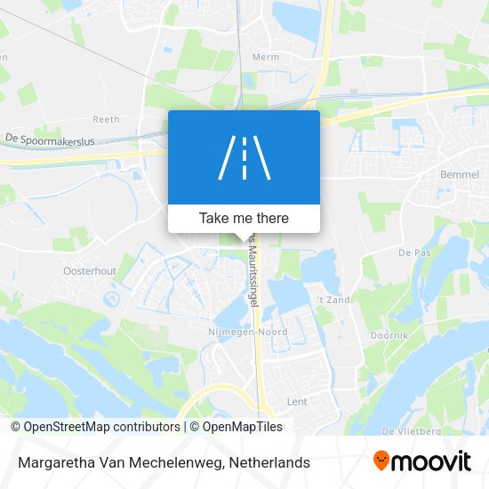 Margaretha Van Mechelenweg map