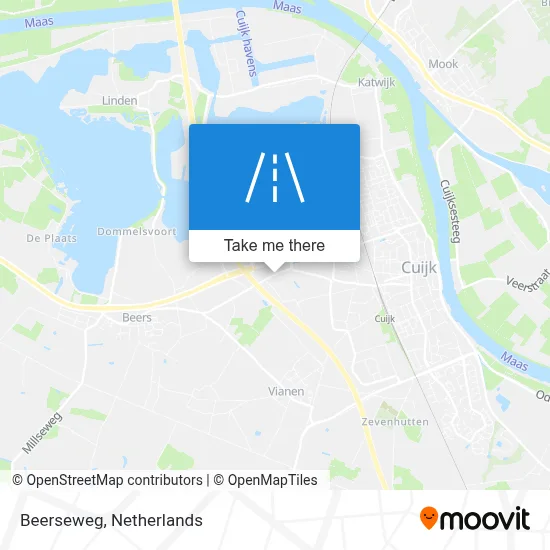 Beerseweg map