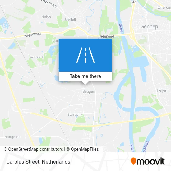 Carolusstraat map
