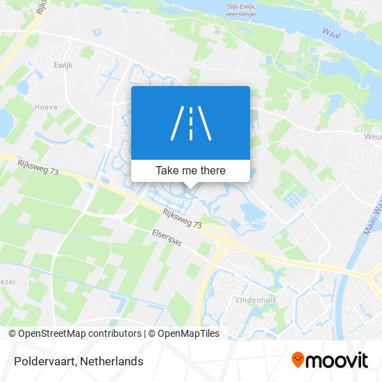 Poldervaart map