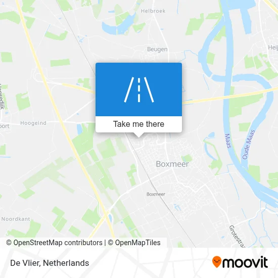 De Vlier map