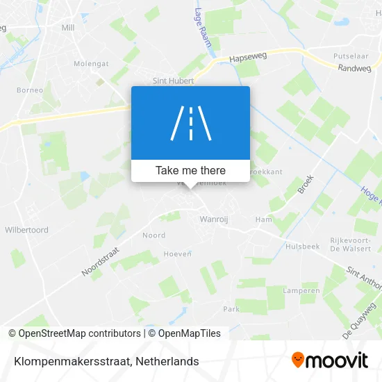 Klompenmakersstraat map