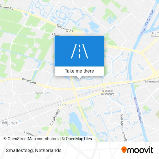 Smallesteeg map