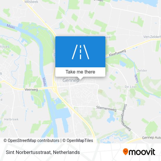 Sint Norbertusstraat map