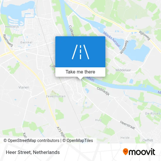 Heerstraat map