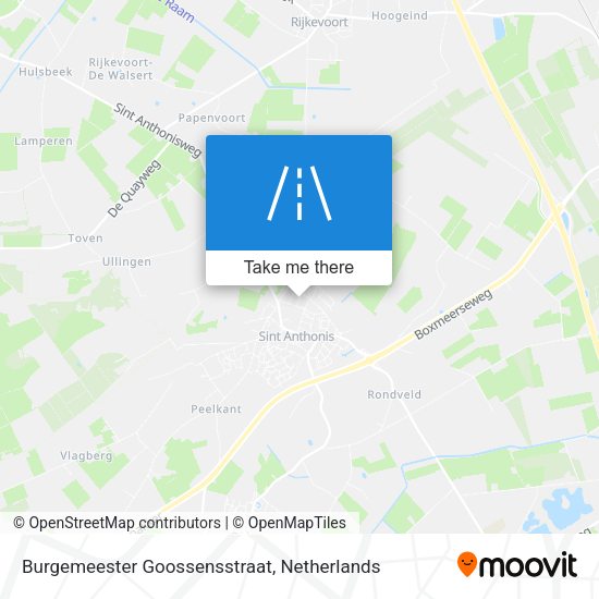 Burgemeester Goossensstraat map